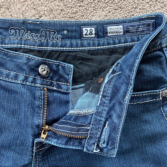 Miss Me Easy Boot Embellished Bling Jeans Designed for Buckle - Picture 3 of 9